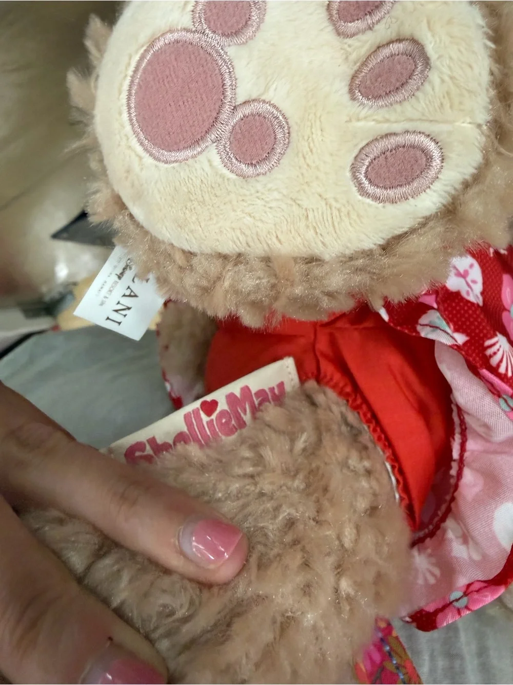 Pair of NWT Disney Aulani Duffy and Shellie May 12 Inch Teddy Bears